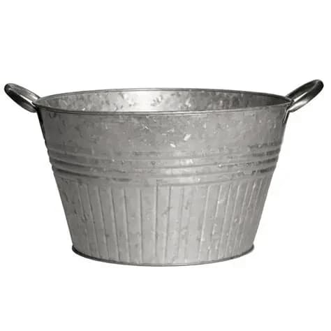 12INCH Galvanized Planter