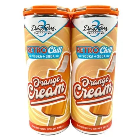 3 Daughters Cremsicle Vodka Soda 4PK Can