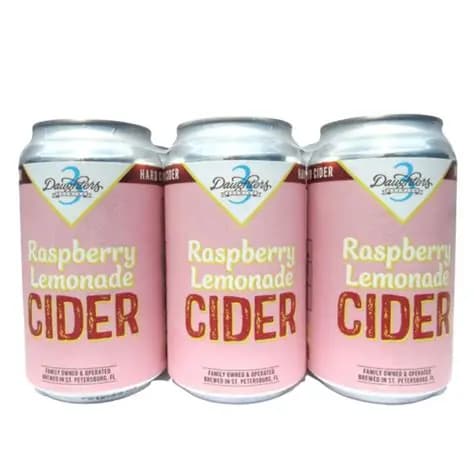 3 Daughtrs Raspberry Lemonae Cider