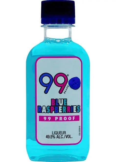 99 Blu Rasbry 100ML