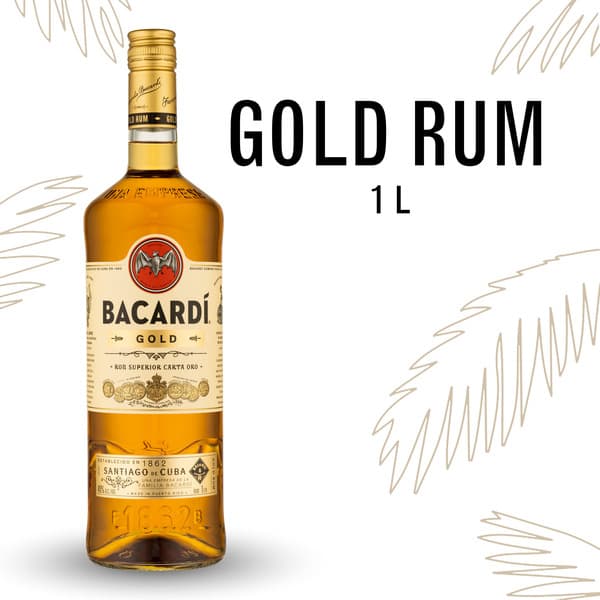 Bacardi Gold 1LTR