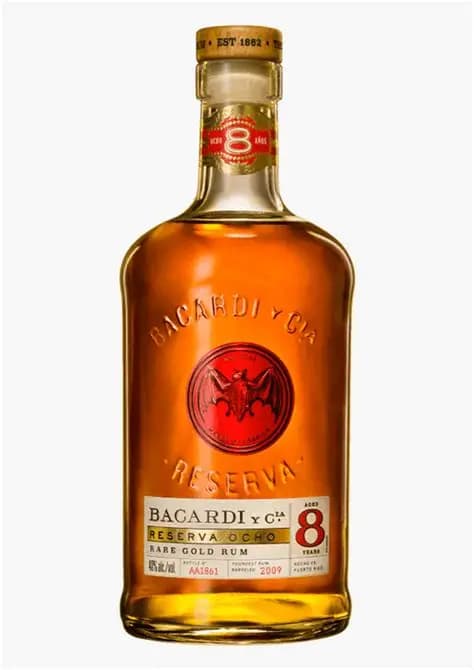 Bacardi Rum Gold Rsv Ocho 8YR