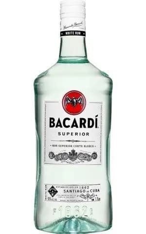 Bacardi Superior 1.75L Glass