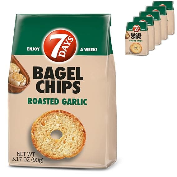 Bagel Chips Roasted Garlic 3.17OZ