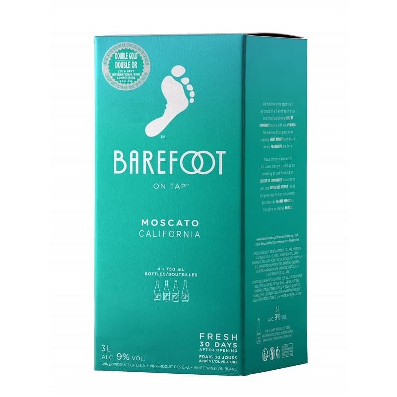 Barefoot Moscato 3L