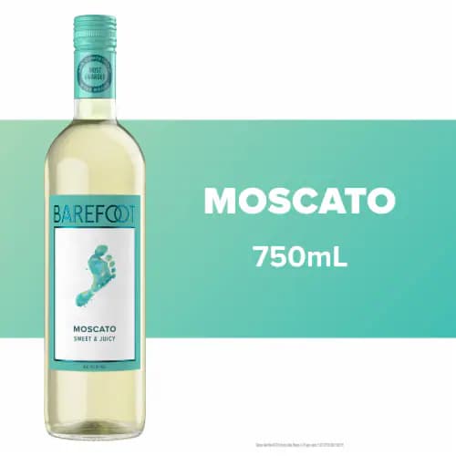 Barefoot Moscato SNGL/4PK