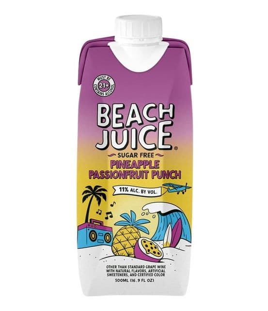 Beach Juice Pineapple Passionfruit 500ML