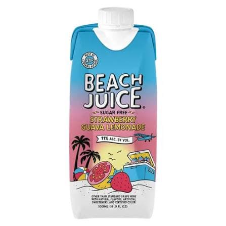 Beach Juice Strawberry Guava 500ML