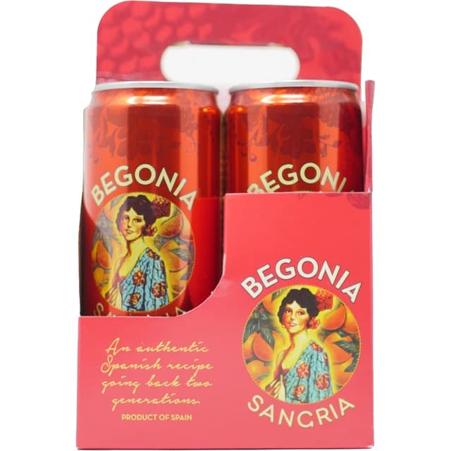 Begonia Sangria 4PK
