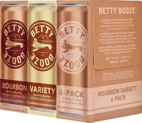 Betty Booze Bourbon Variety 6PK
