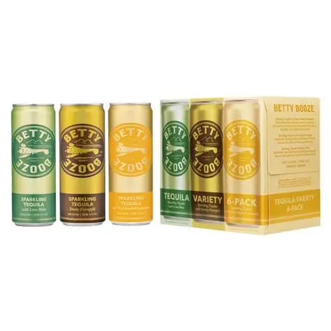 Betty Booze Tequila Variety 6PK