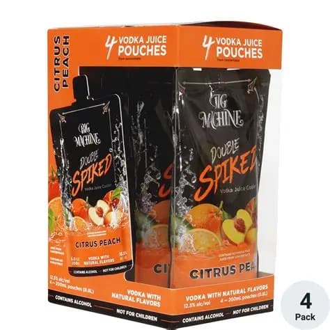 Big Machine Spiked Peach 4PK