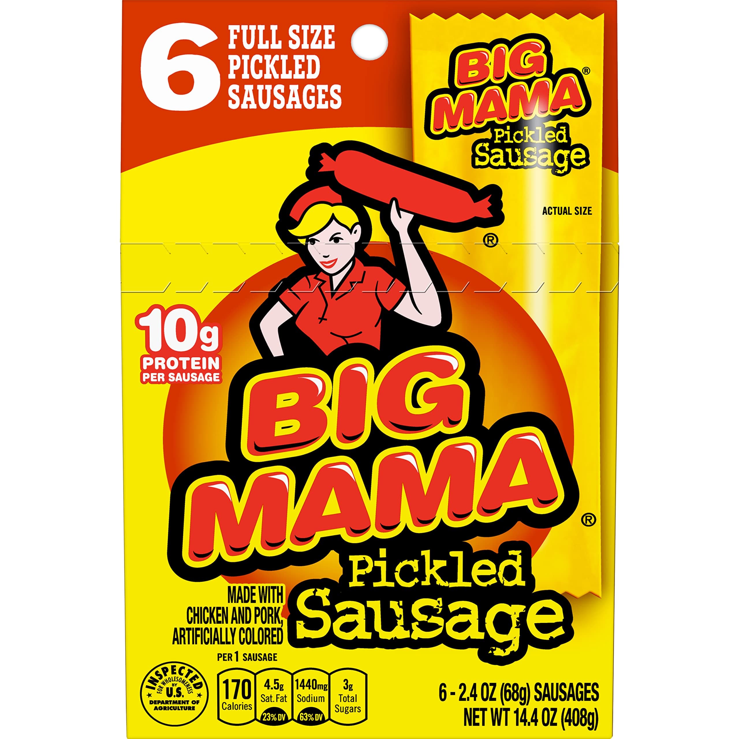 Big Mama Pickled Sausage