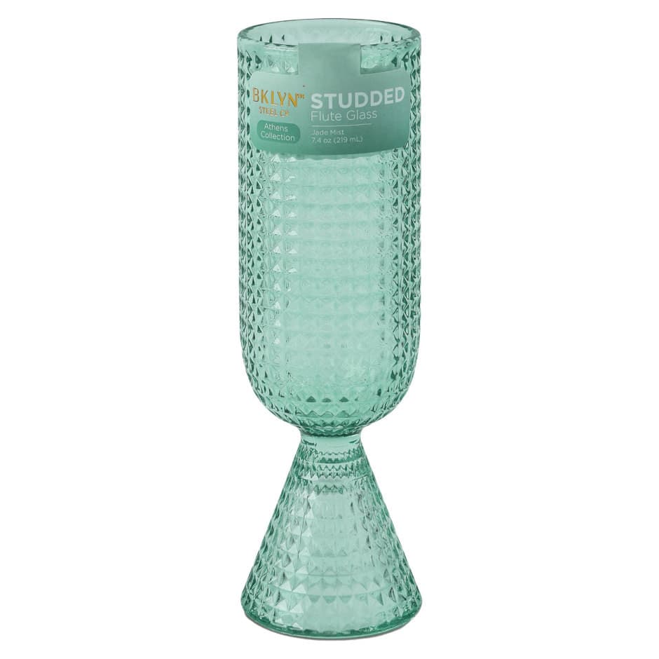Bklyn Athens Flute Jade Glass