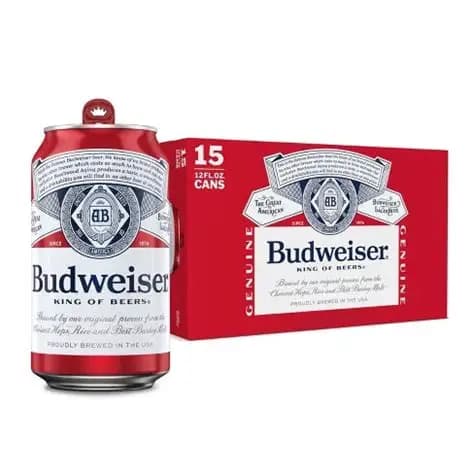Budweiser 15PK 25OZ Can