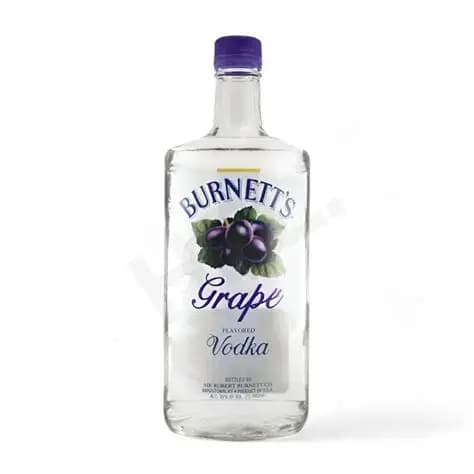 Burnetts Grape 750ML