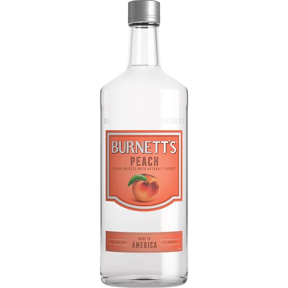 Burnetts Peach Vodka 1.75L