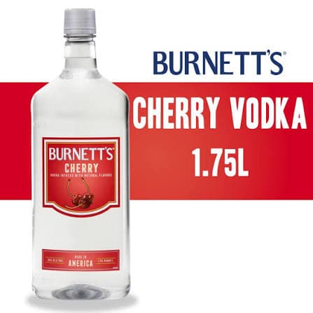 Burnetts Cherry Vodka 1.75L