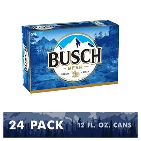Busch 24PK 12OZ Can