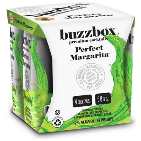 Buzzbox Perfect Margarita 4PK