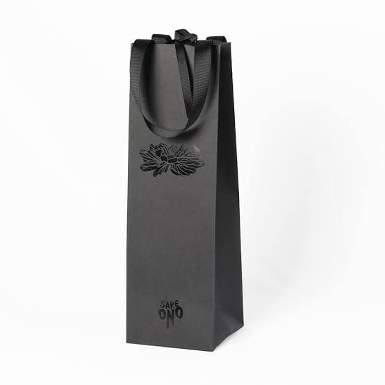Black Wine Gift Bag