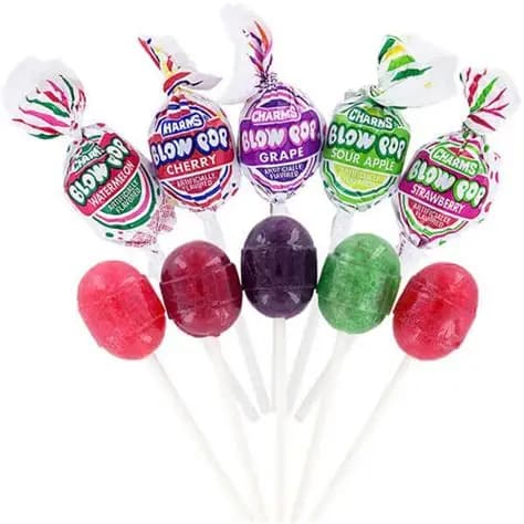 Blow Pop Charms