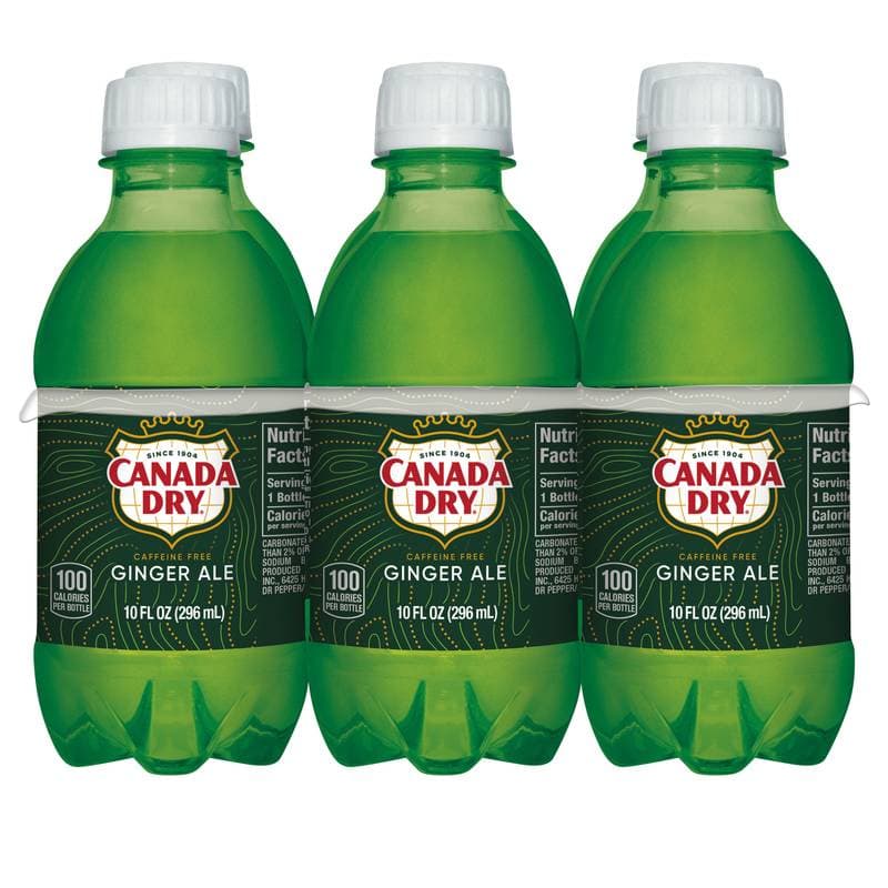 Canada Dry Ginger Ale 6PK 10OZ Bottles