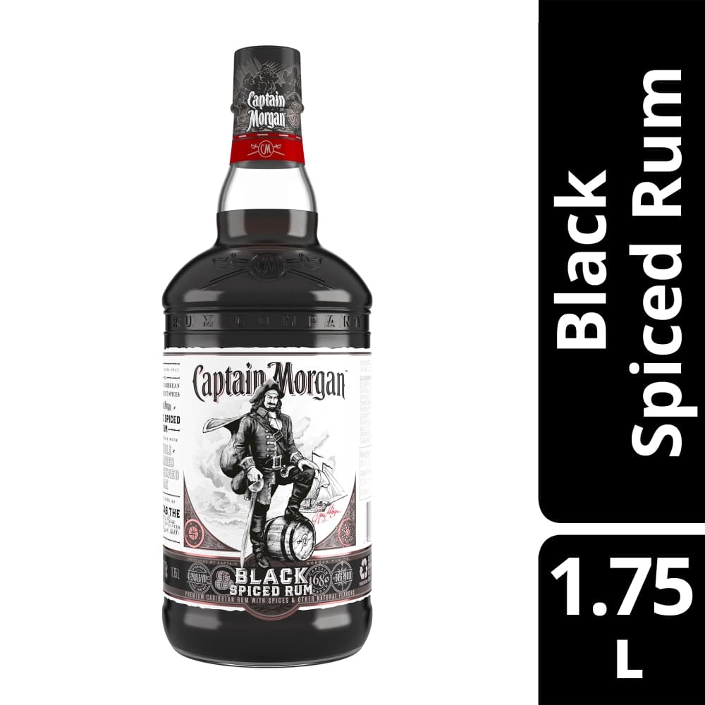 Captain Morgan Black 1.75