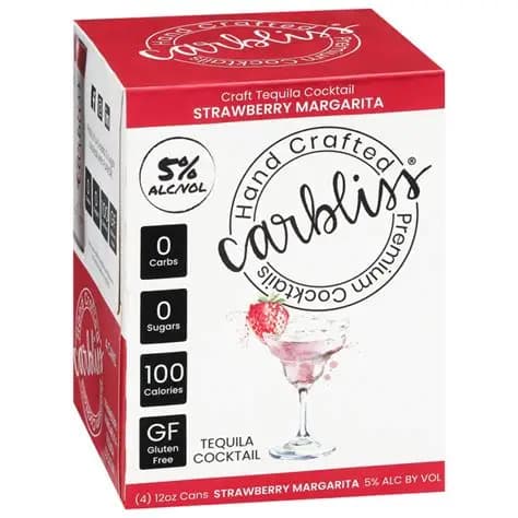 Carbliss Strawberry Margarita 4PK