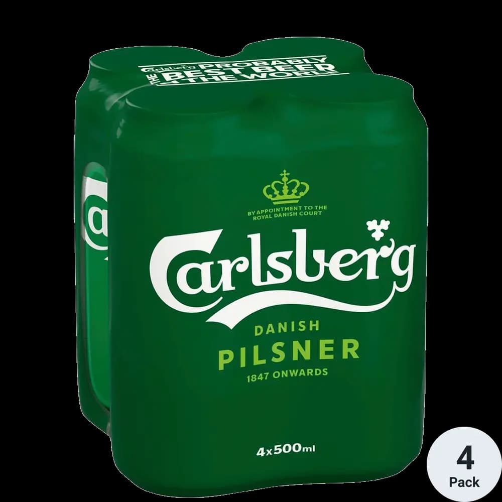 Carlsberg 4PK Can 16OZ