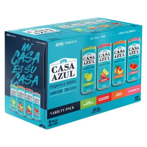 Casa Azul Soda Variety 8PK