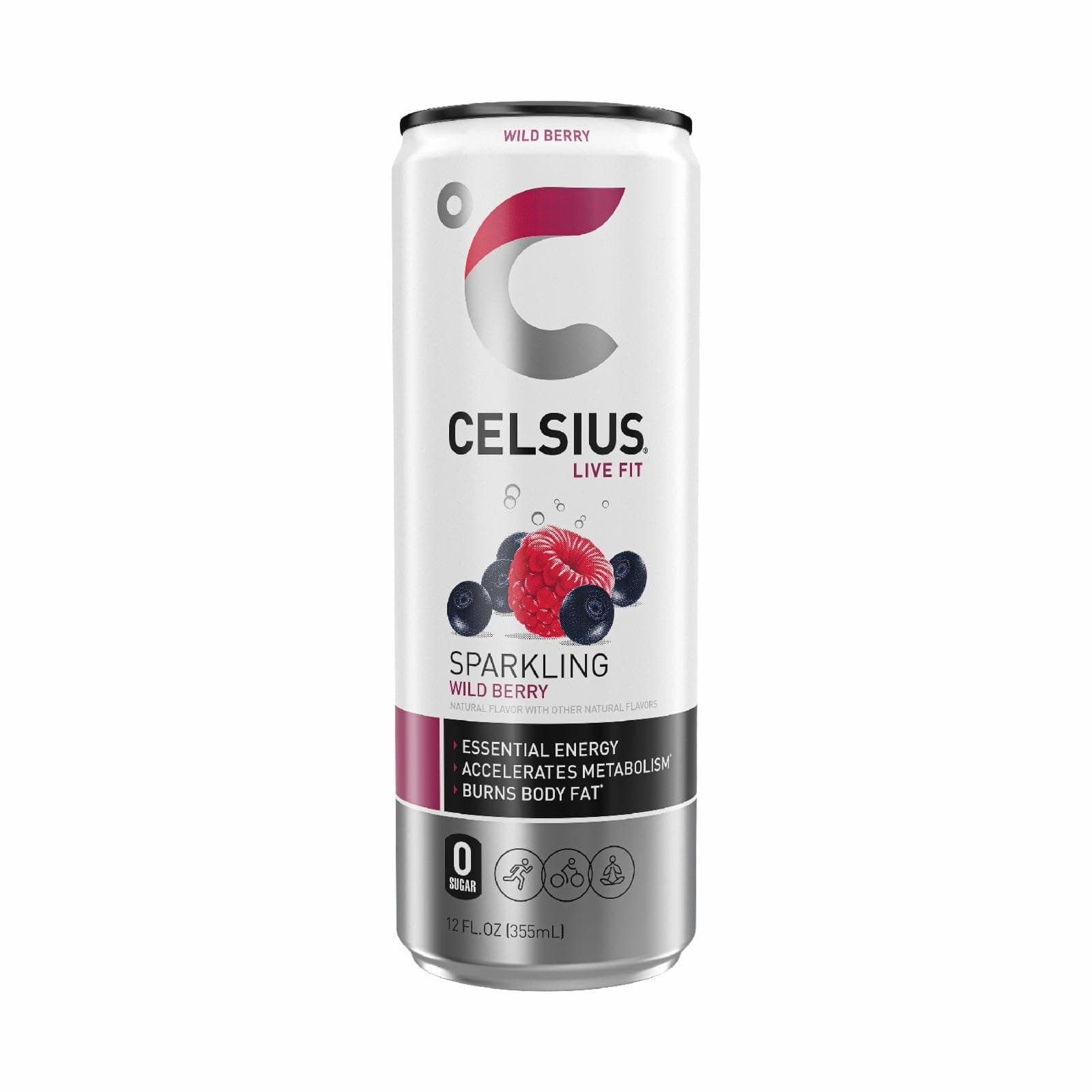 Celsius Energy Wild Berry 12OZ