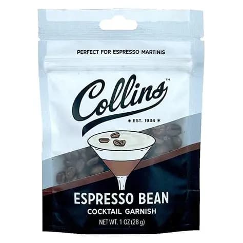 Collins Espresso Bean Garnish
