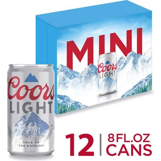 Coors Light Mini 12PK