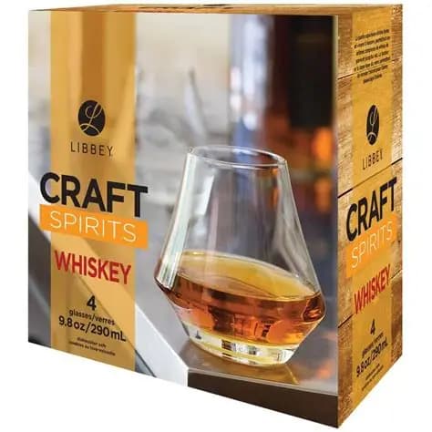 Craft Whiskey Glass 4PK