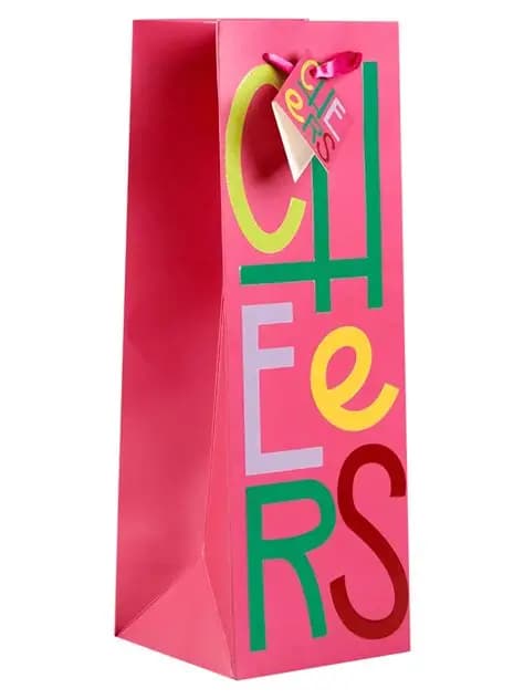 Cheers Bitches, Pink Gift Bag