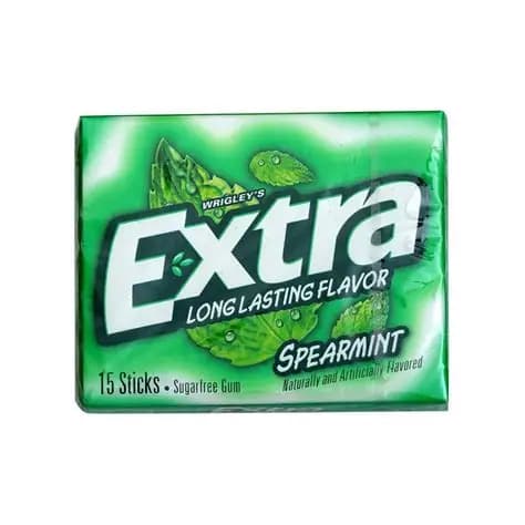 Extra Spearmint 15 Sticks