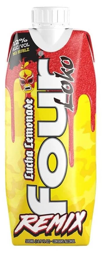 Four Loko Remix Lucha Lemonade 500ML