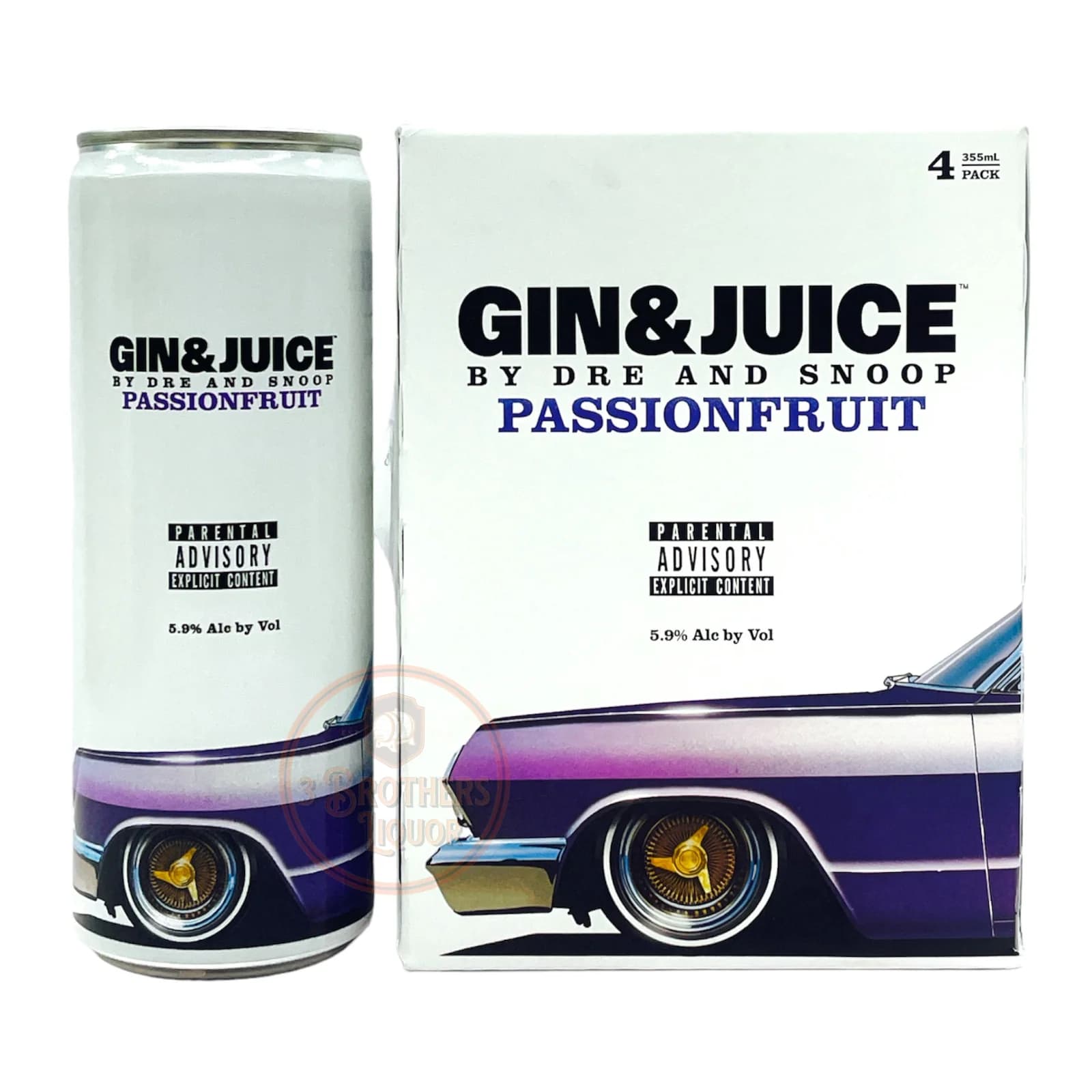 Gin & Juice Cktl Passfrt 4PK