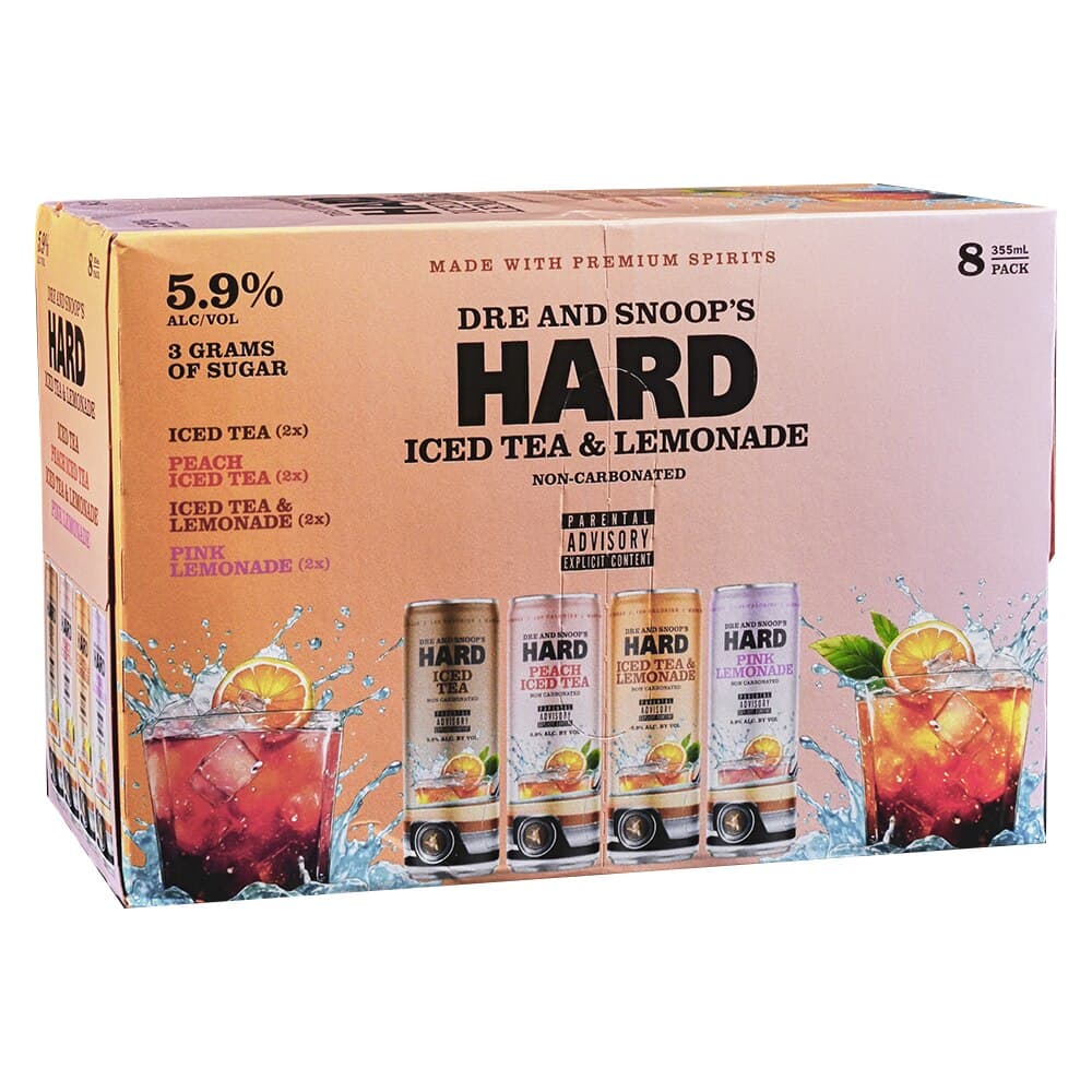 Gin & Juice Tea&Lemon Variety 8PK