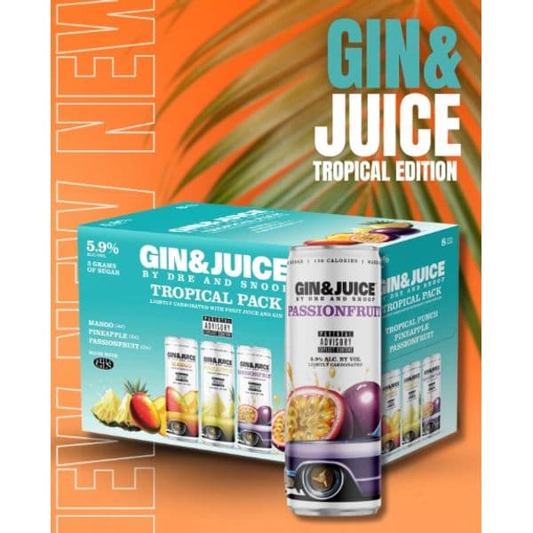 Gin & Juice Tropical 8PK