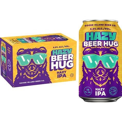 Goose Island Hazy Beer Hug 6PK Can
