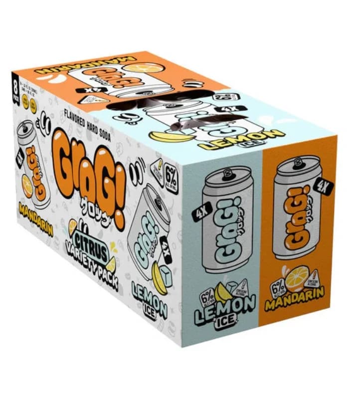 Grog Hard Soda Variety Pack