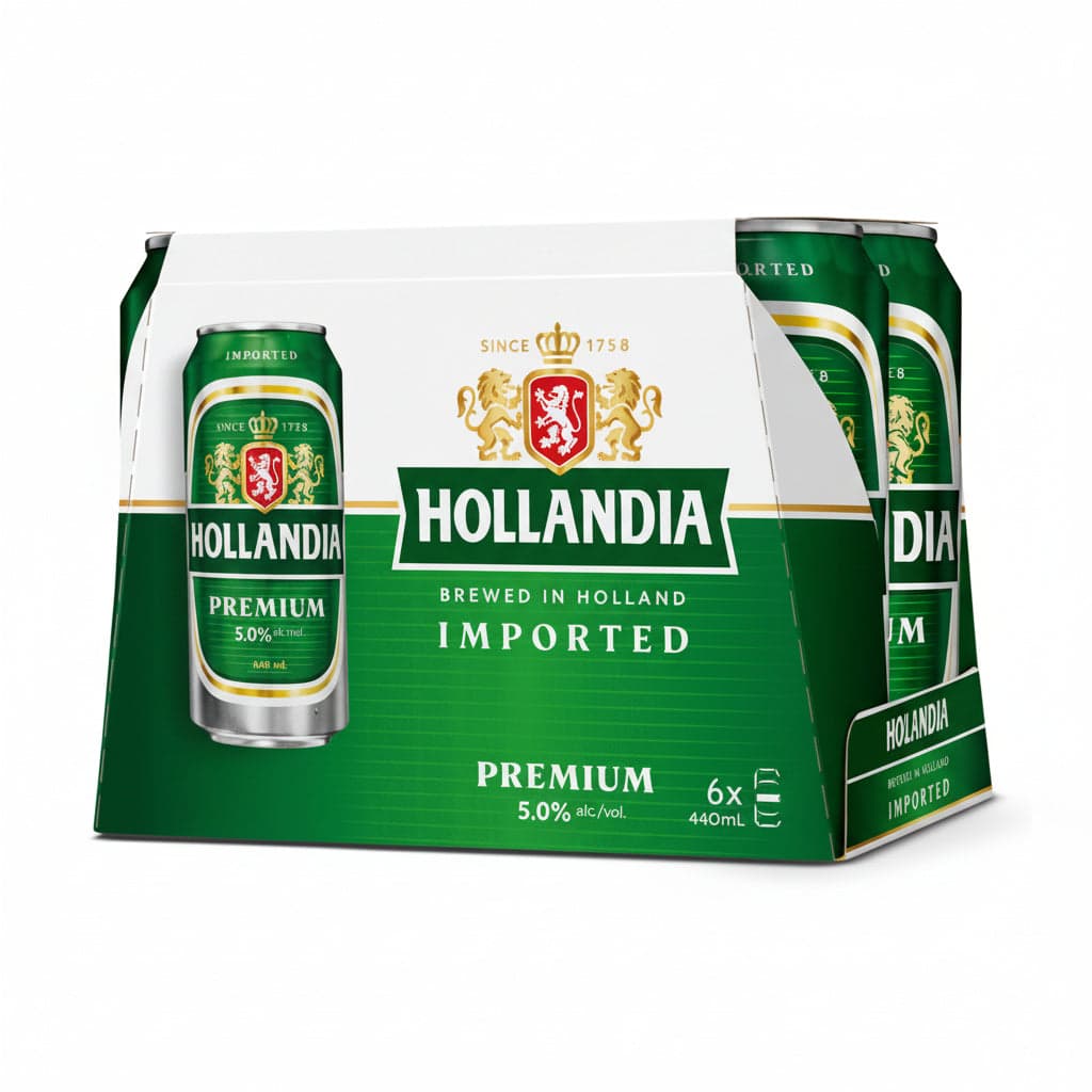 Hollandia 6PK Can