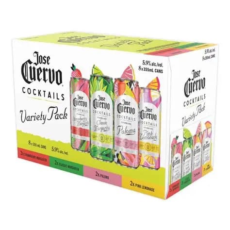 Jose Cuervo Variety 8 Pack