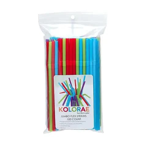 Kolorae Drinking Straws 12PK