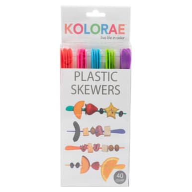Kolorae Plastic Skewers 40 Count