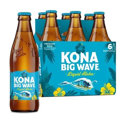 Kona Big Wave 6PK Bottle