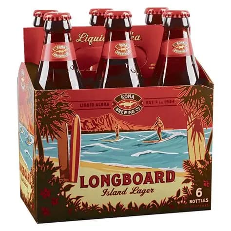 Kona Longboard 6PK Bottle