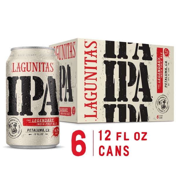 Lagunitas IPA 6PK 12OZ Can